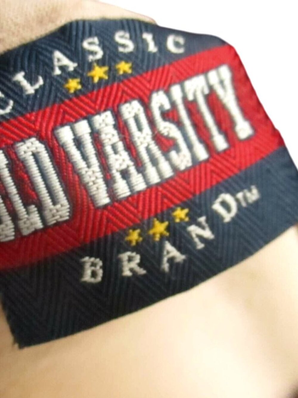 XL Vintage T-Shirt 90's United States Of America Embroidery Flag Old Varsity
